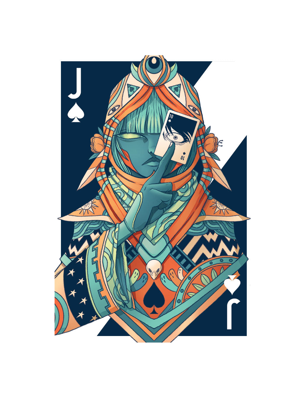 Jack of Spades - Long Sleeve Shirt