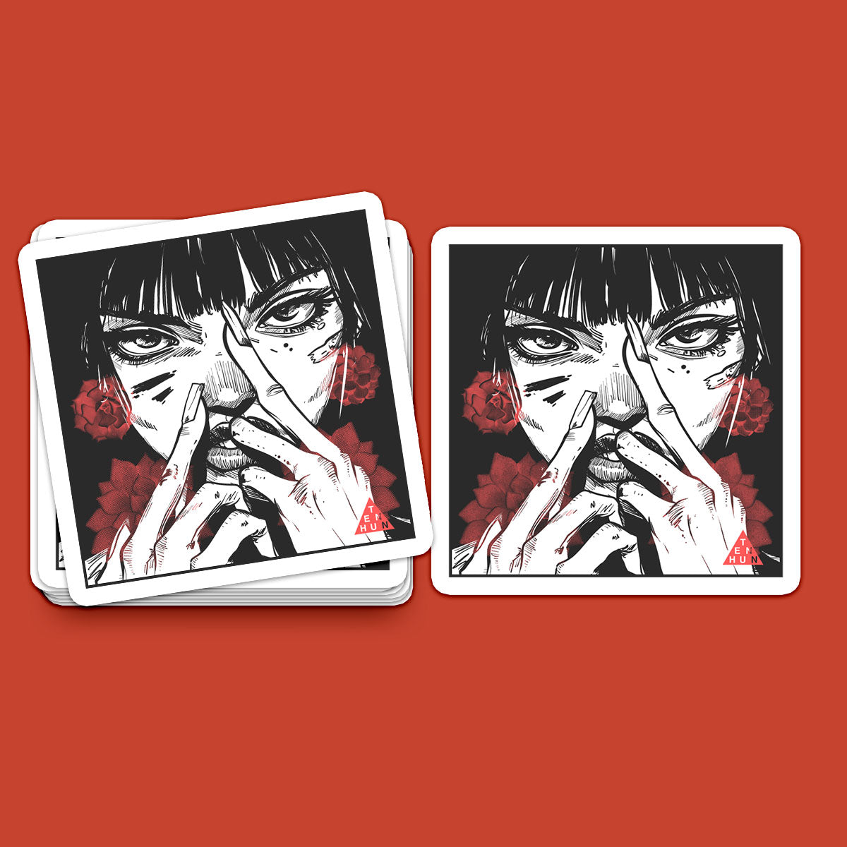 Succulent - Kiss Cut Sticker - 3"