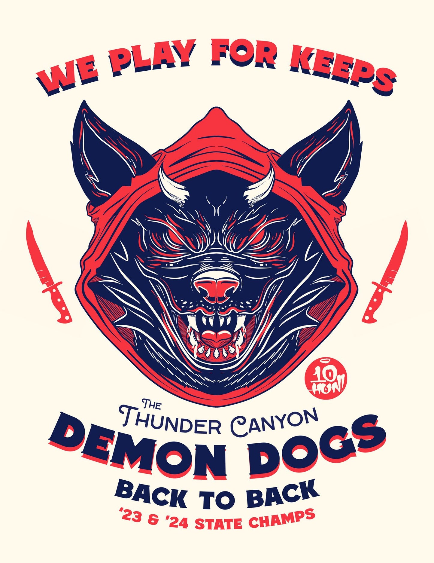 "Demon Dogs" - T Shirt