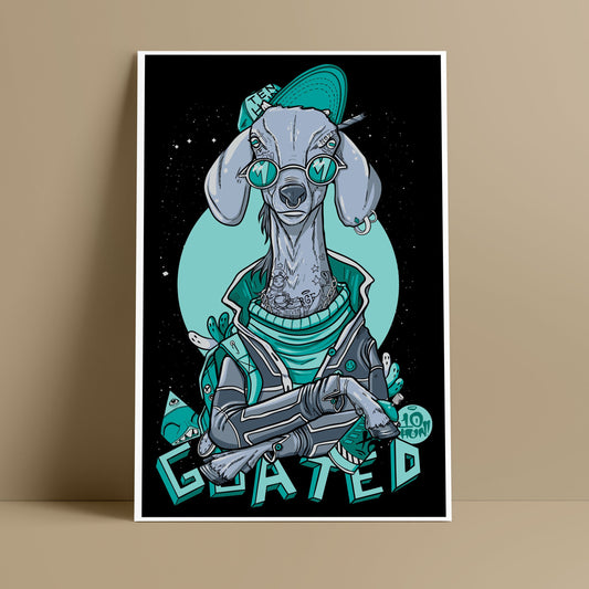 "Goated" Print