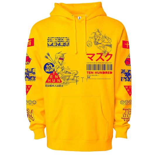 "Warrior Blossom" - Pull-Over Hoodie