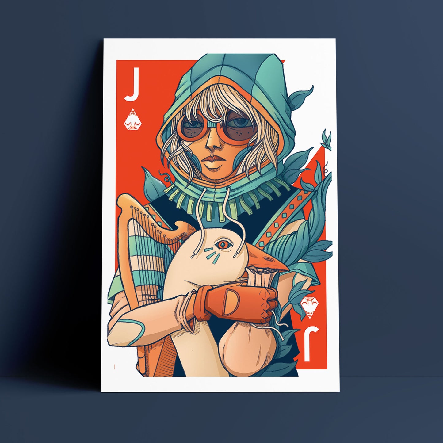 11" x 17" Playing Card Prints