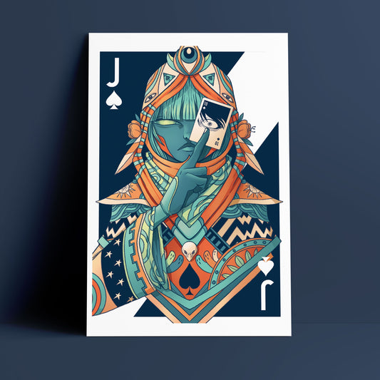 11" x 17" Playing Card Prints