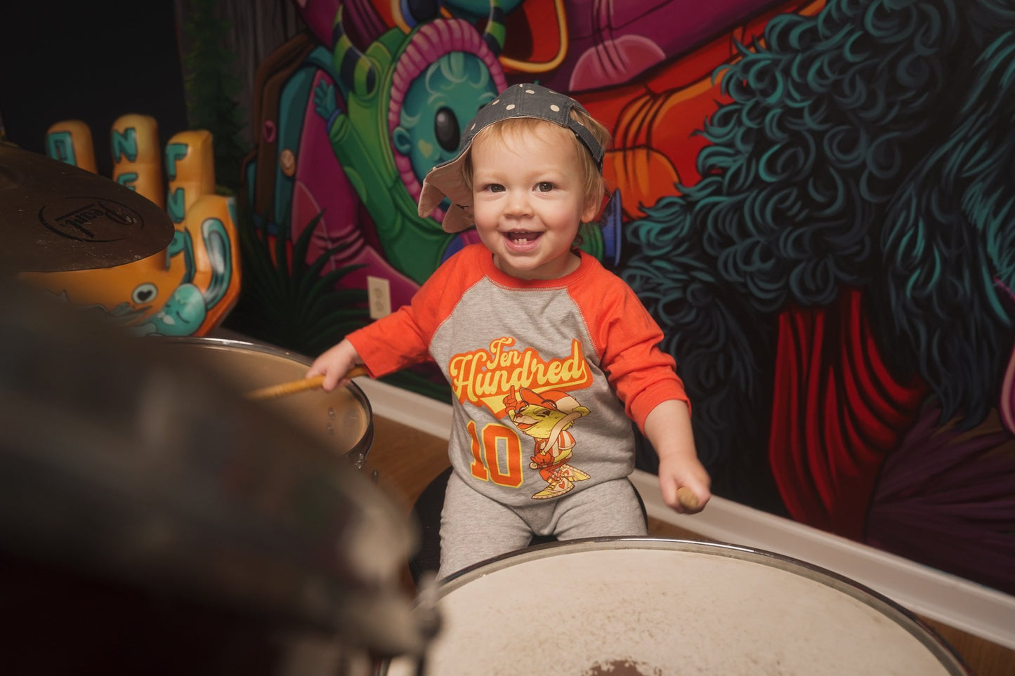 "Lil Slugger" Toddler Baseball Tee