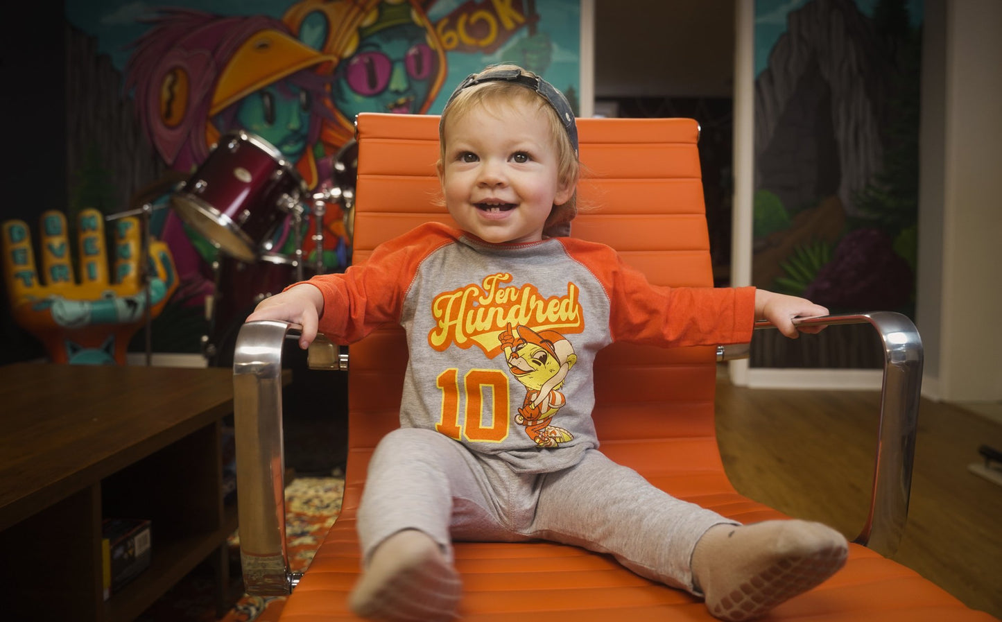 "Lil Slugger" Toddler Baseball Tee