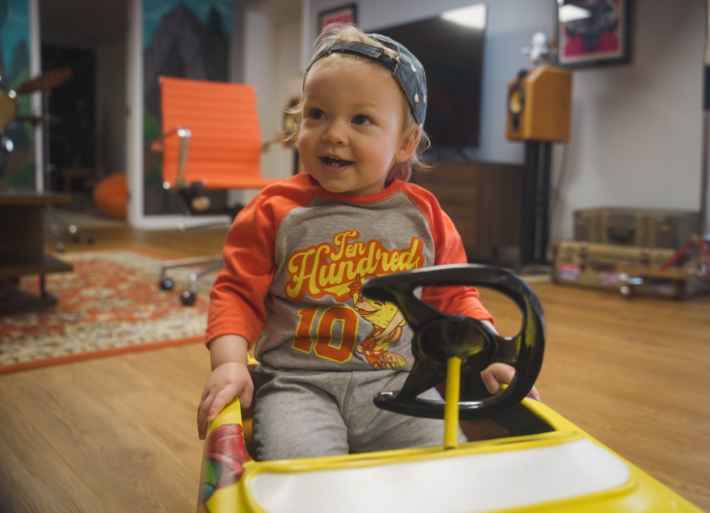 "Lil Slugger" Toddler Baseball Tee