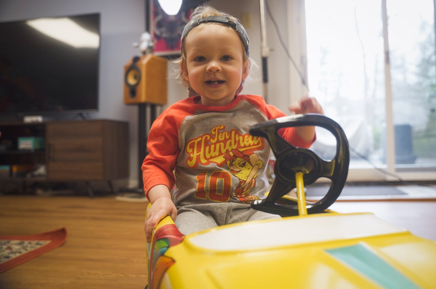 "Lil Slugger" Toddler Baseball Tee