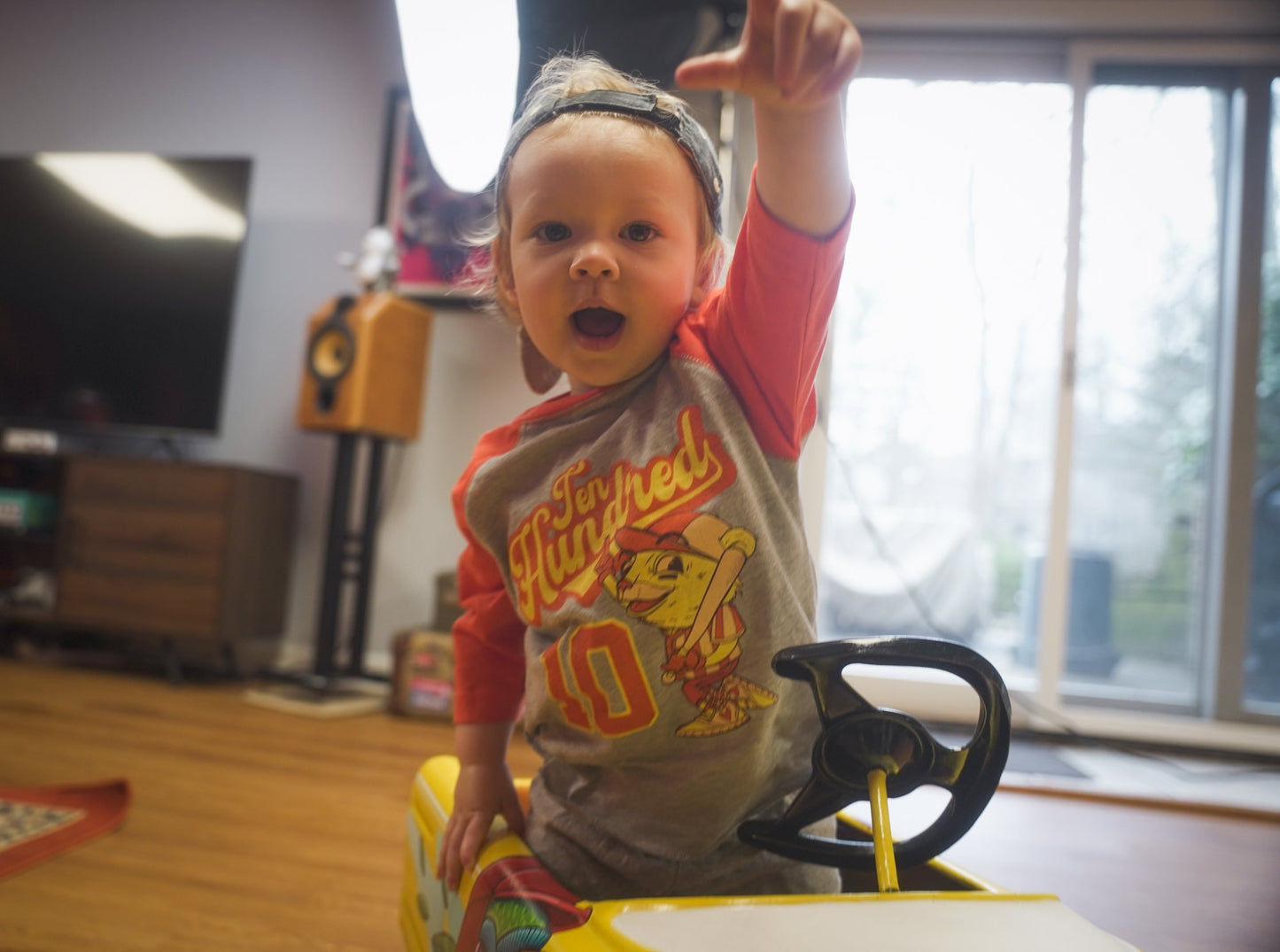 "Lil Slugger" Toddler Baseball Tee