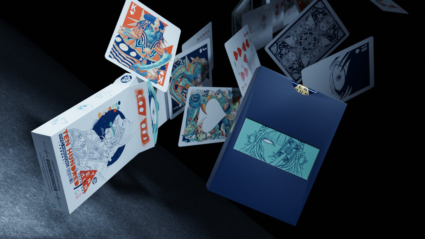 Vivid Kingdoms Playing Cards