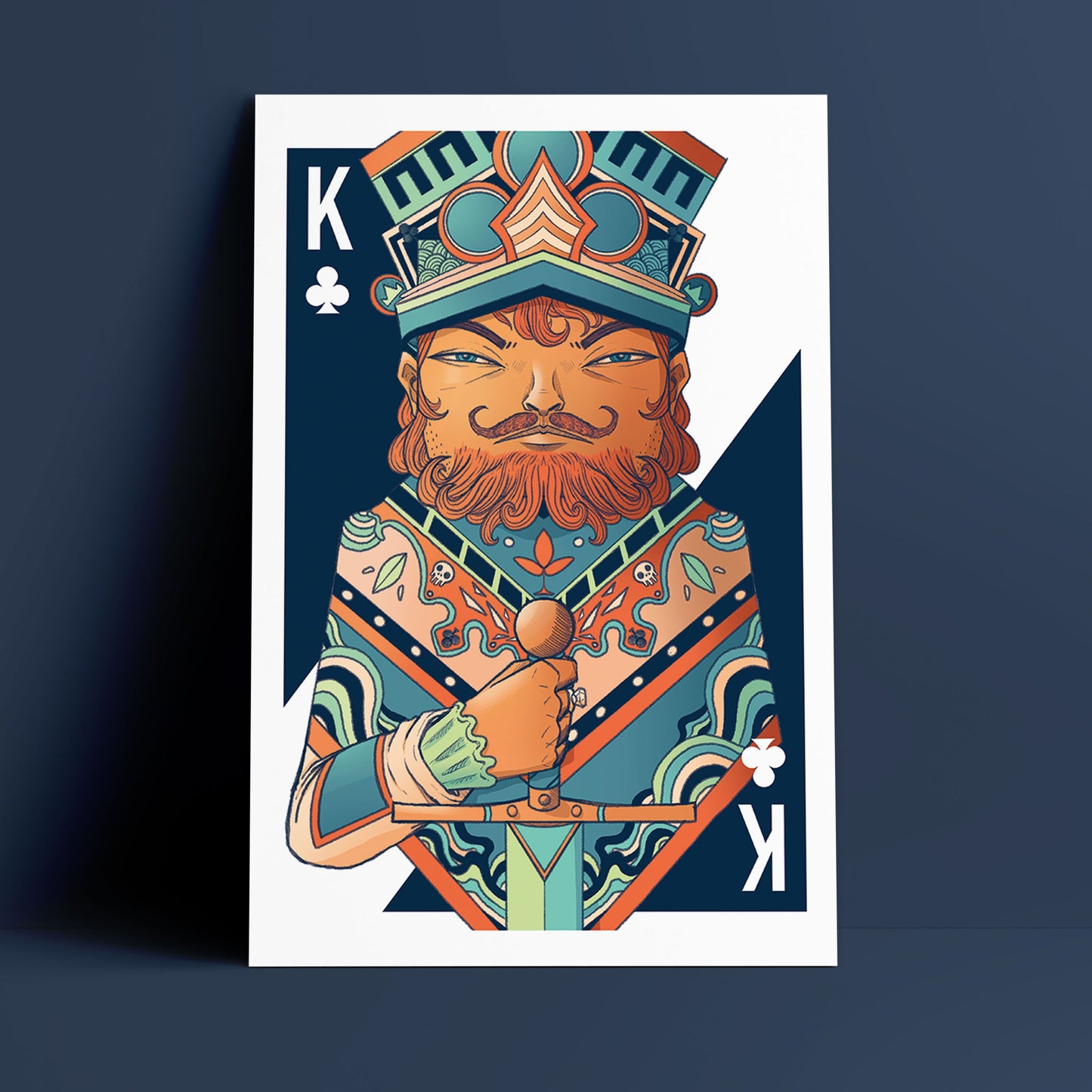 11" x 17" Playing Card Prints