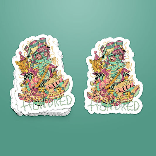 Noodles - Die Cut Sticker - 2"