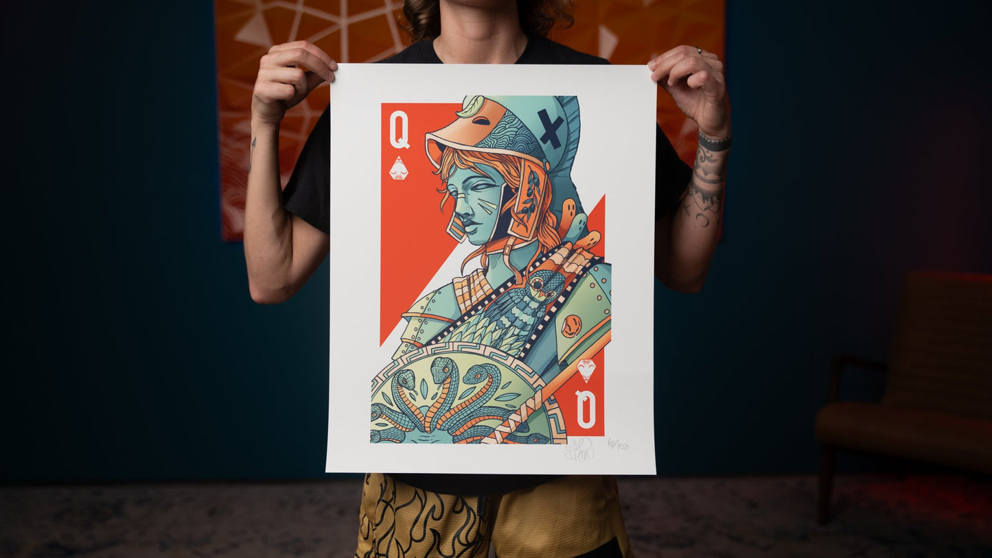 16" x 20" Playing Card Giclee Prints