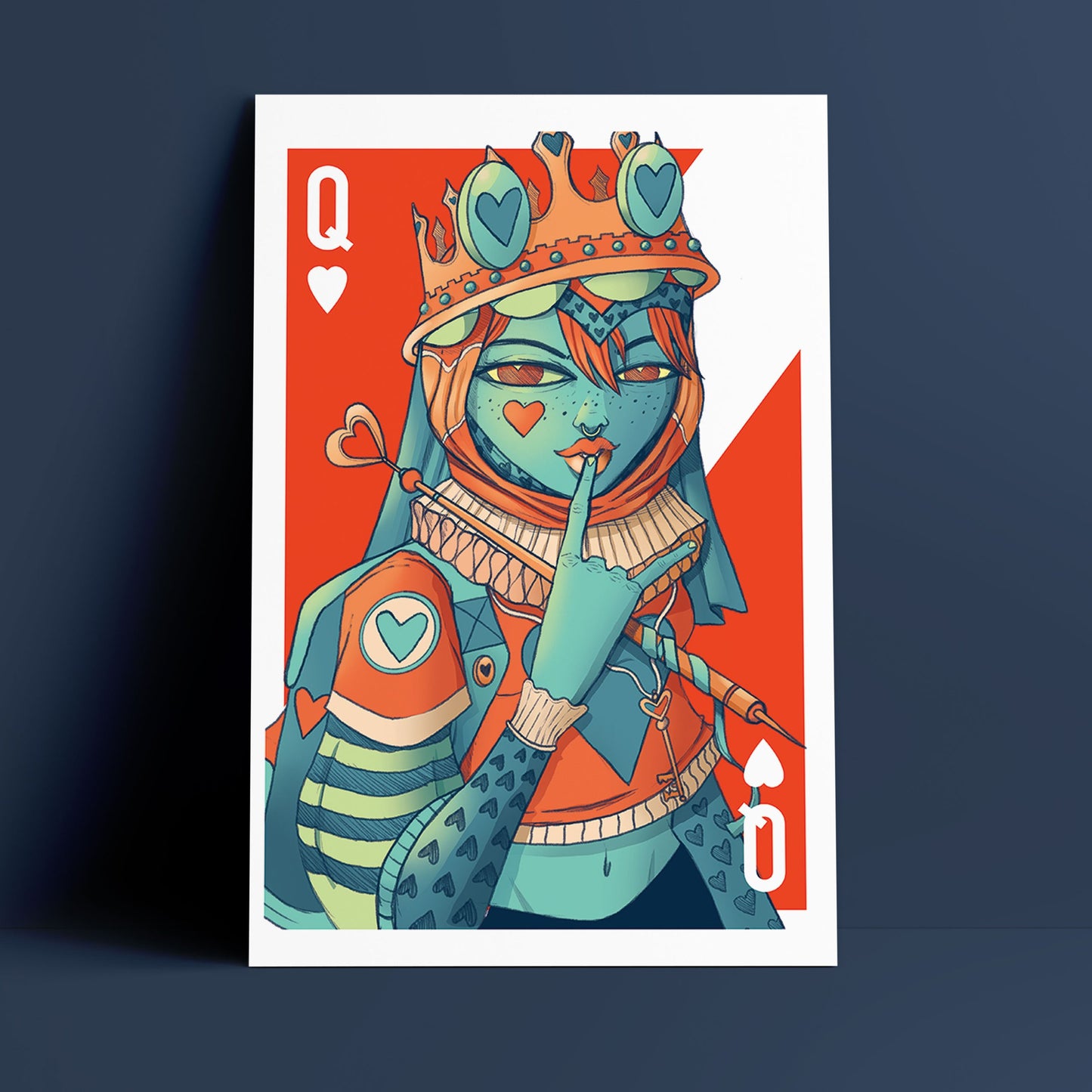 11" x 17" Playing Card Prints