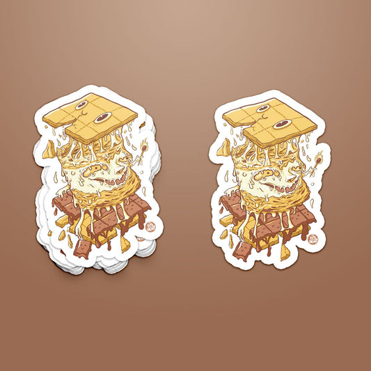 S'more - Die Cut Sticker - 2"