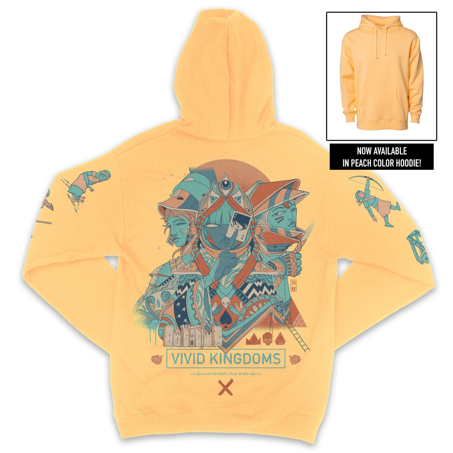 Vivid Kingdoms - Pull-Over Hoodie