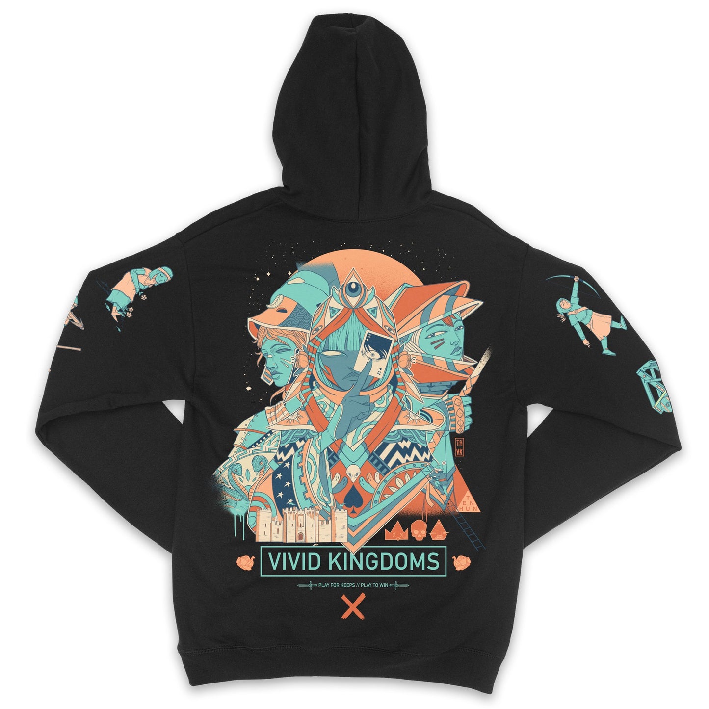 Vivid Kingdoms - Pull-Over Hoodie