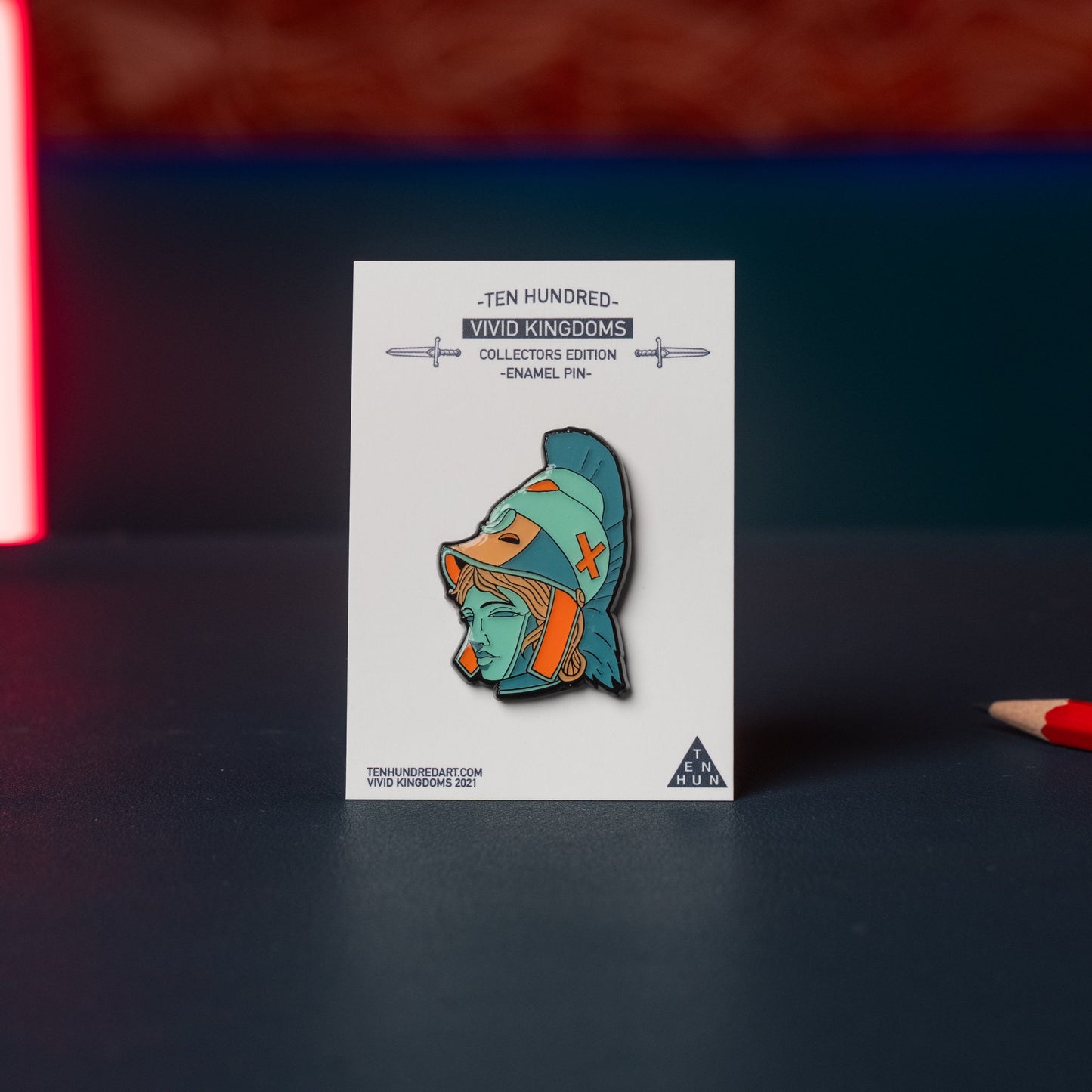 Vivid Kingdoms Enamel Pins