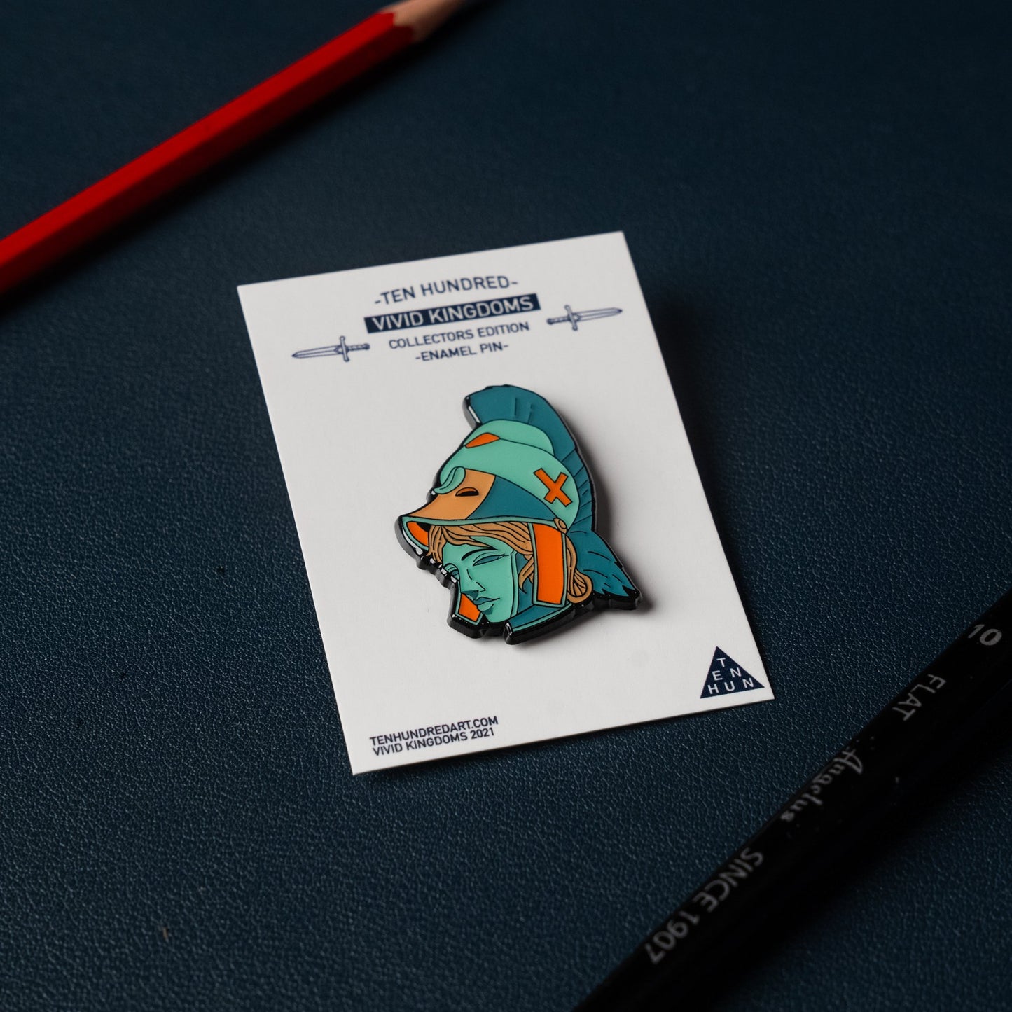 Vivid Kingdoms Enamel Pins