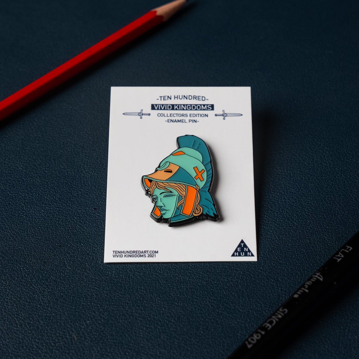 Vivid Kingdoms Enamel Pins