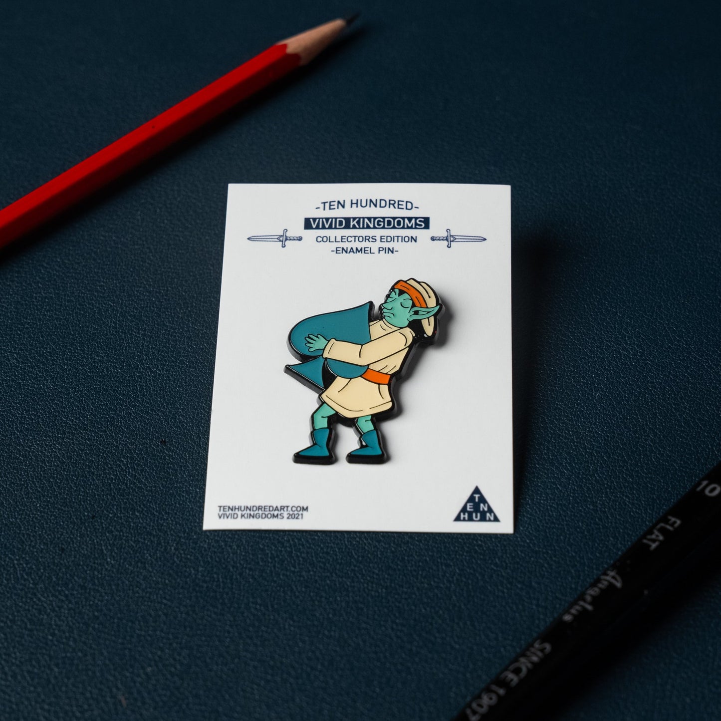 Vivid Kingdoms Enamel Pins