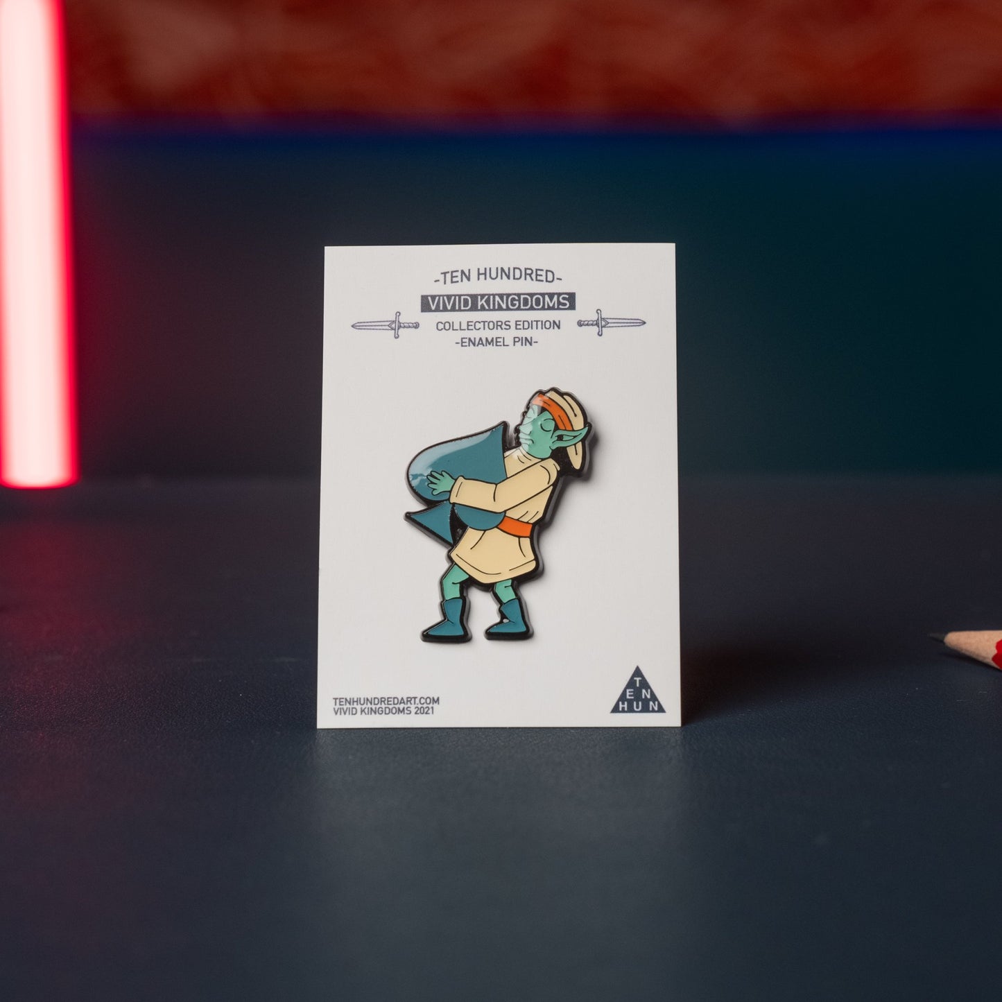 Vivid Kingdoms Enamel Pins