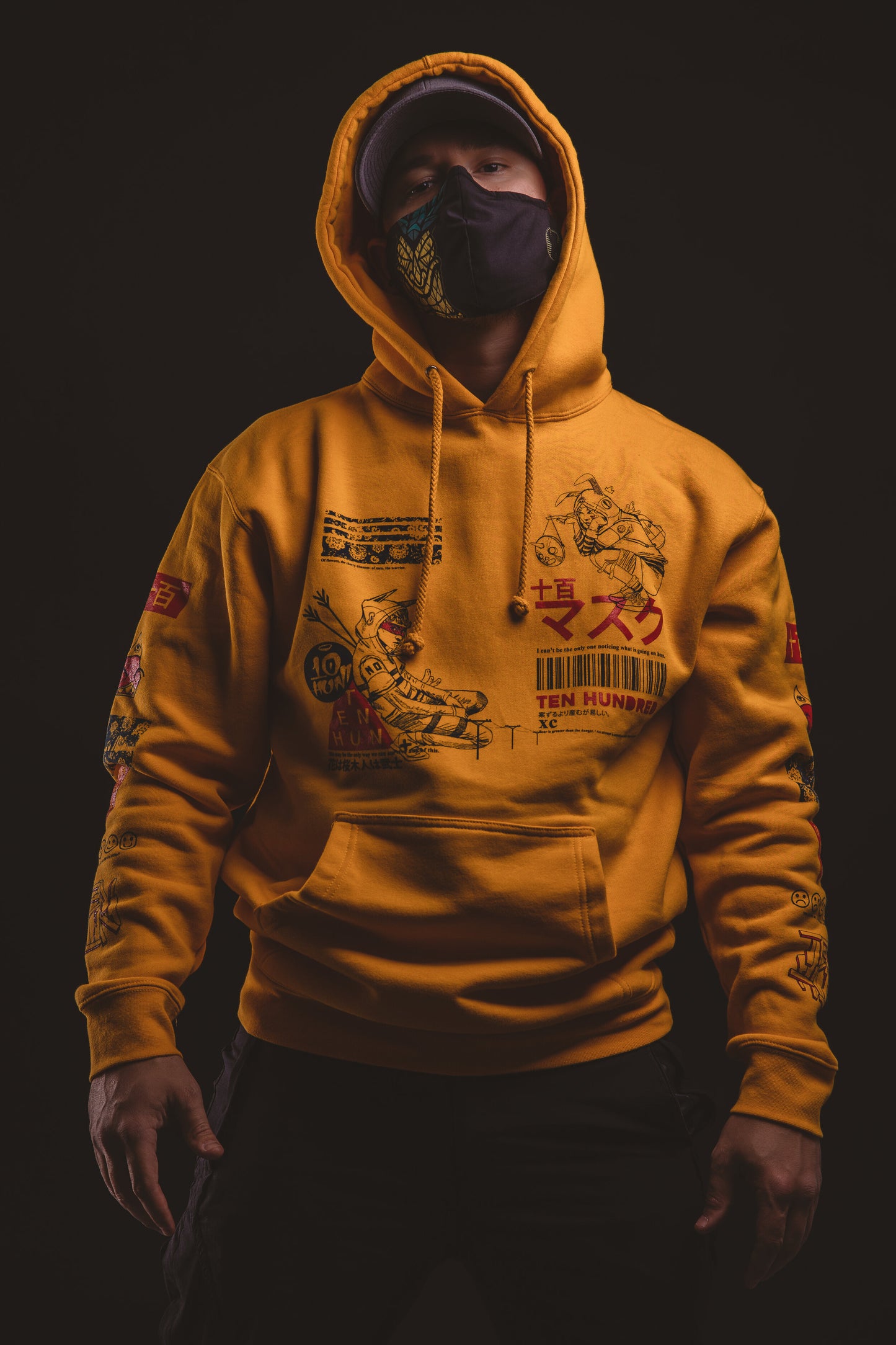 "Warrior Blossom" - Pull-Over Hoodie